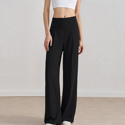 Olivenorma Hose mit weitem Bein, Stretch, lässige Loungehose, Yogahose - image 12