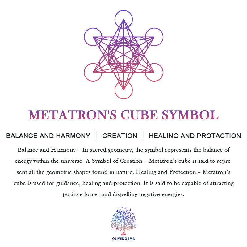 Olivenorma Metatrons Würfel, doppelseitig bedrucktes geometrisches T-Shirt mit V-Ausschnitt  - image 9