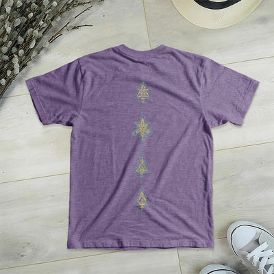 Olivenorma Metatros Würfelsymbol Heilige Geometrie Heilung Tee V-Ausschnitt Spirituelles T-Shirt - image 24