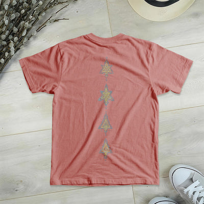 Olivenorma Metatros Würfelsymbol Heilige Geometrie Heilung Tee V-Ausschnitt Spirituelles T-Shirt - image 30
