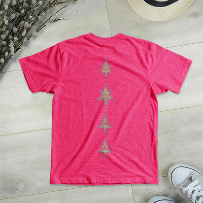 Olivenorma Metatros Würfelsymbol Heilige Geometrie Heilung Tee V-Ausschnitt Spirituelles T-Shirt - image 34