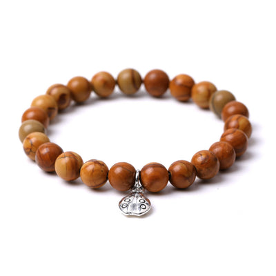 Olivenorma Lucky 7 Marienkäfer-Charm-Edelsteinarmband - image 22