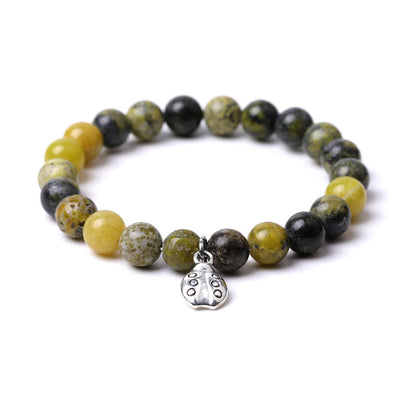 Olivenorma Lucky 7 Marienkäfer-Charm-Edelsteinarmband - image 4