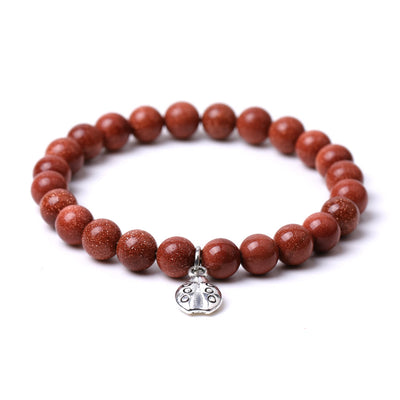 Olivenorma Lucky 7 Marienkäfer-Charm-Edelsteinarmband - image 28