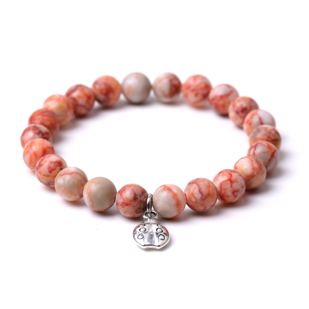 Olivenorma Lucky 7 Marienkäfer-Charm-Edelsteinarmband - image 30