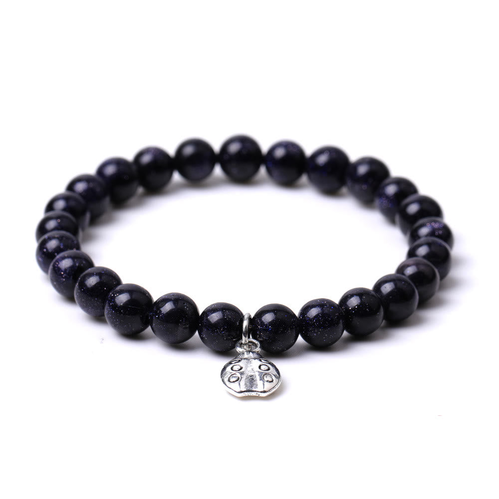 Olivenorma Lucky 7 Marienkäfer-Charm-Edelsteinarmband - image 38