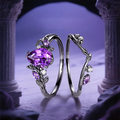 Olivenorma , der Amethystring „Die Zauberin der Dämmerung“ - image 3