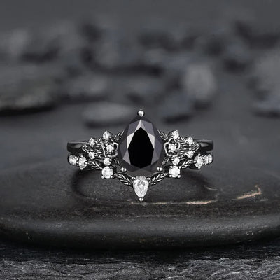 Olivenorma – Der Kronenring des Wächters – Granat- und Obsidianring - image 13
