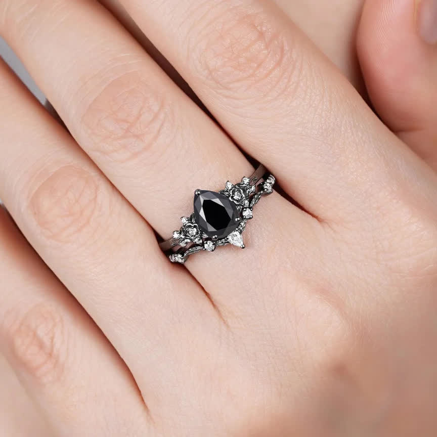 Olivenorma – Der Kronenring des Wächters – Granat- und Obsidianring - image 11