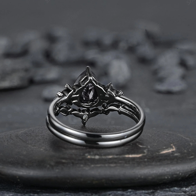 Olivenorma – Der Kronenring des Wächters – Granat- und Obsidianring - image 15