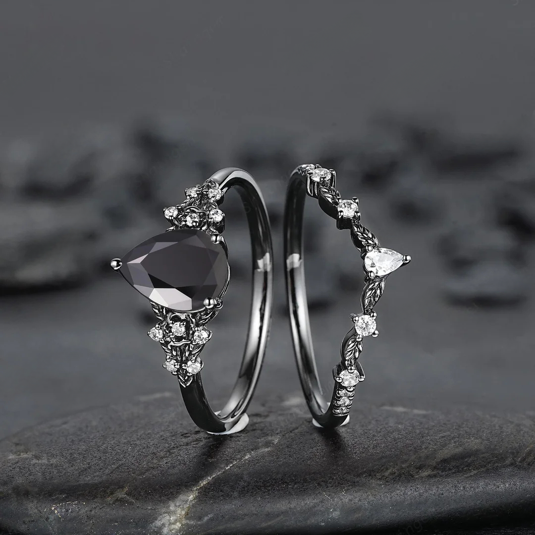 Olivenorma – Der Kronenring des Wächters – Granat- und Obsidianring - image 14