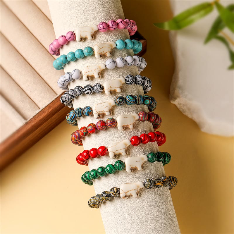 Olivenorma Eisbär Edelsteinarmband - image 10