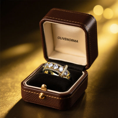 Olivenorma Hecate's Sigil Funkelnder Zirkonia-Ring - image 2