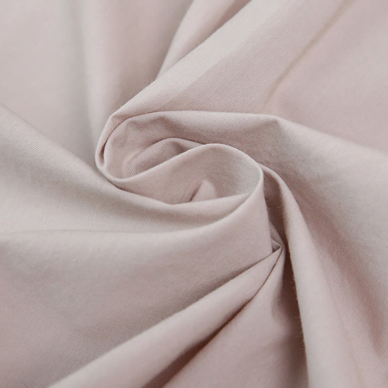 Olivenorma Button-Down-Langarm-Baumwoll-Oversize-Kragenoberteil Damenhemd - image 18