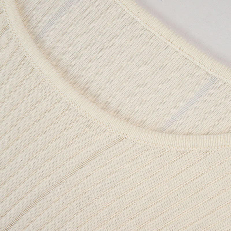 Olivenorma Langarm Blusen Shirt Rippstrick Schlitze Top Frauen Sweatshirt - image 11