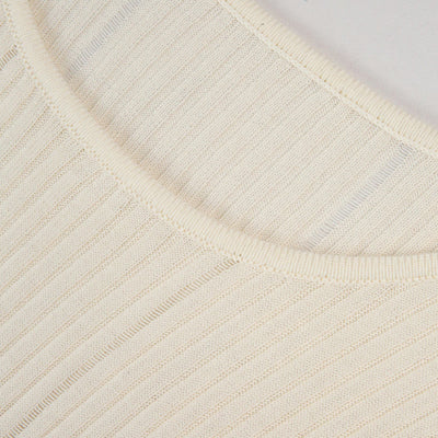 Olivenorma Langarm Blusen Shirt Rippstrick Schlitze Top Frauen Sweatshirt - image 11