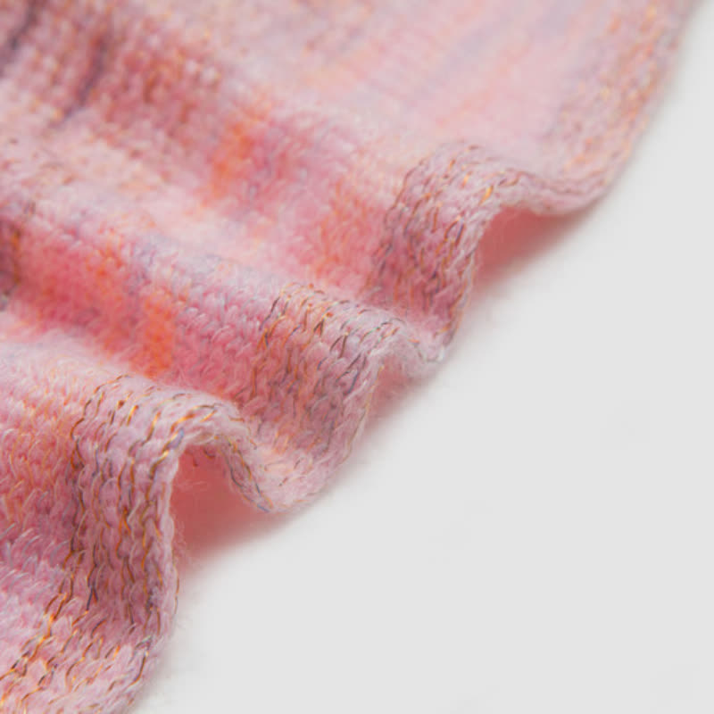 Olivenorma Poncho mit Rüschenbesatz, Quasten, Cardigan-Schal - image 11