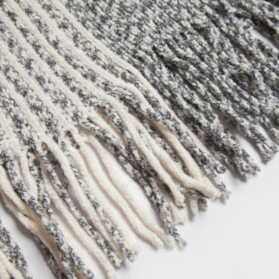 Olivenorma gestreifter Strickpulloverschal - image 20
