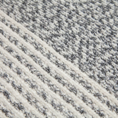 Olivenorma gestreifter Strickpulloverschal - image 23