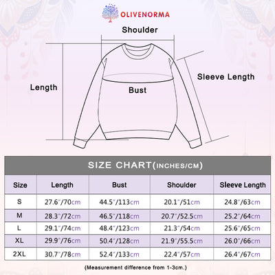 Olivenorma DEATH Skelett Geister Tarot Karte Langarm T-Shirt Fleece Sweatshirt - image 2