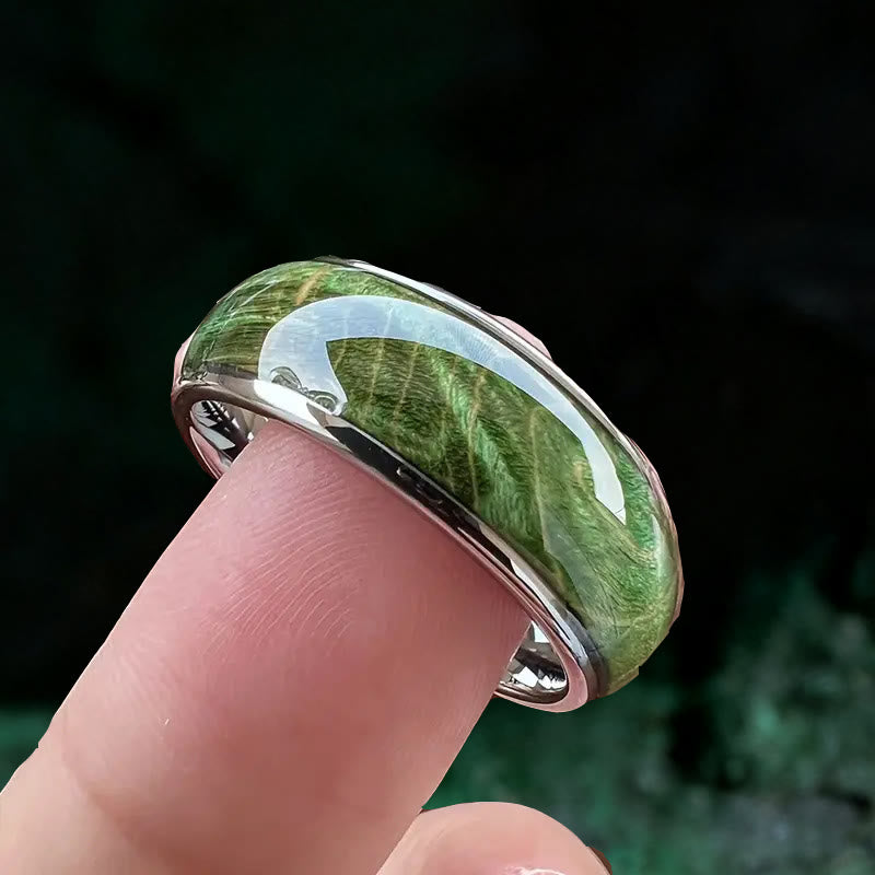 Olivenorma Verdant Canopy Serpentinit-Ring - image 2