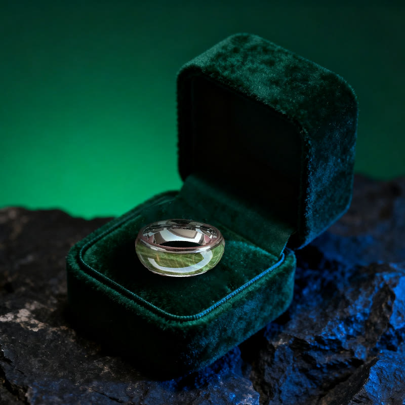 Olivenorma Verdant Canopy Serpentinit-Ring - image 3