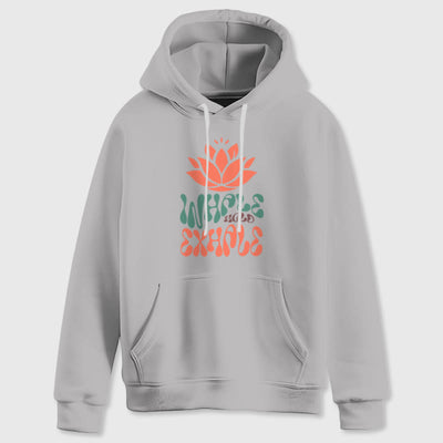 Olivenorma INHALE & EXHALE Lotus Yoga Meditation Fleecepullover Unisex Langarm Hoodies - image 7