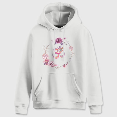 Olivenorma OM Symbol Blumen Inspirierende Pullover Fleece Top Lässige Yoga Hoodies - image 8