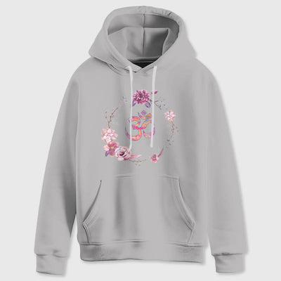 Olivenorma OM Symbol Blumen Inspirierende Pullover Fleece Top Lässige Yoga Hoodies - image 10