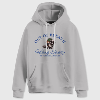 Olivenorma OUT OF BREATH Waschbär-Heilpullover, Unisex-Fleece-Oberteile, lockere Passform, Hoodies - image 1