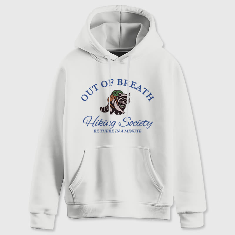Olivenorma OUT OF BREATH Waschbär-Heilpullover, Unisex-Fleece-Oberteile, lockere Passform, Hoodies - image 7