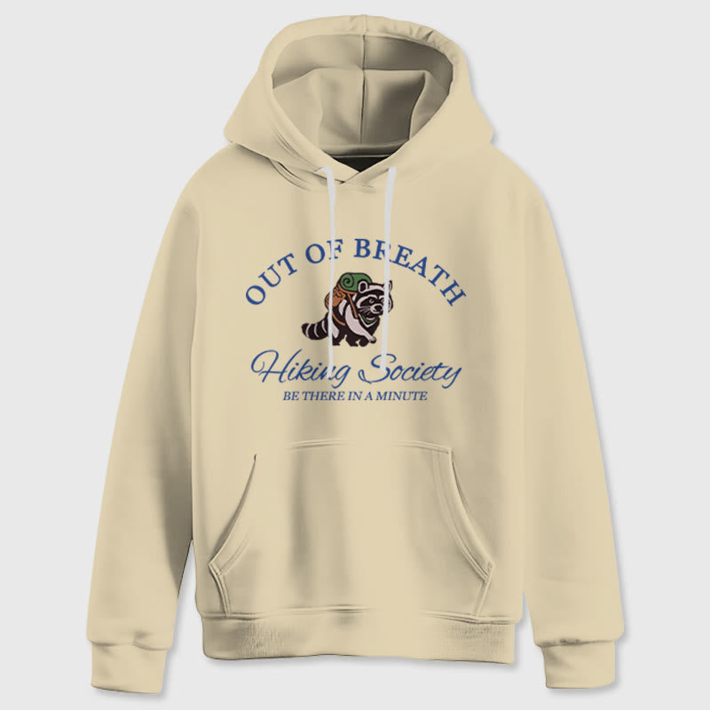 Olivenorma OUT OF BREATH Waschbär-Heilpullover, Unisex-Fleece-Oberteile, lockere Passform, Hoodies - image 11
