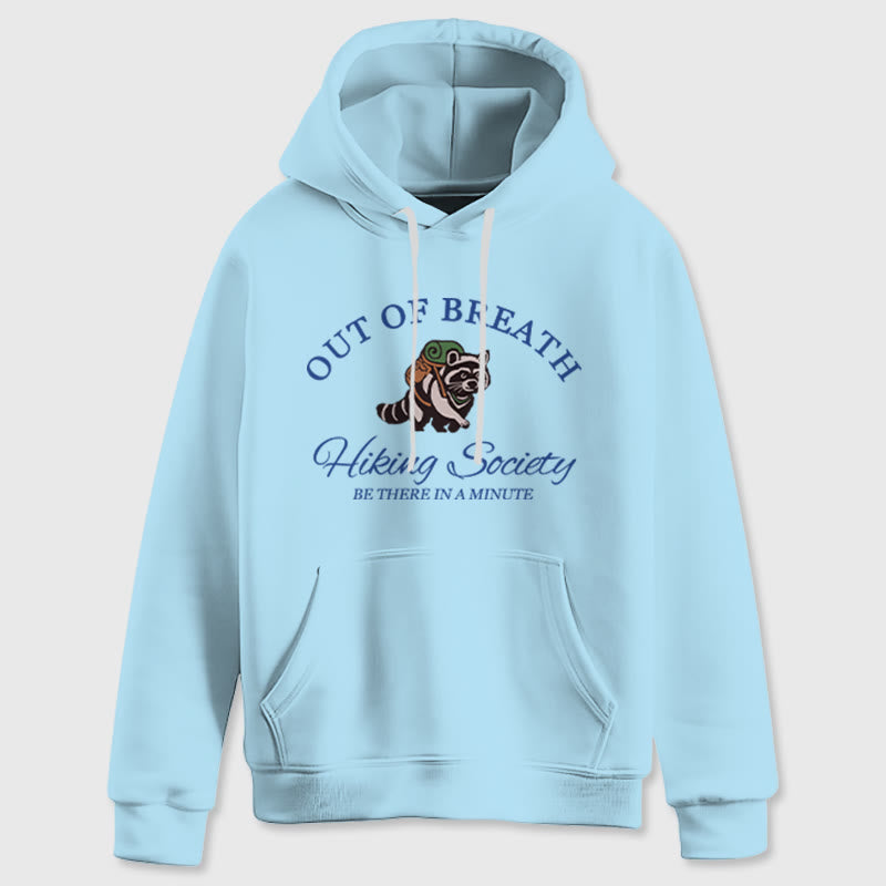 Olivenorma OUT OF BREATH Waschbär-Heilpullover, Unisex-Fleece-Oberteile, lockere Passform, Hoodies - image 17
