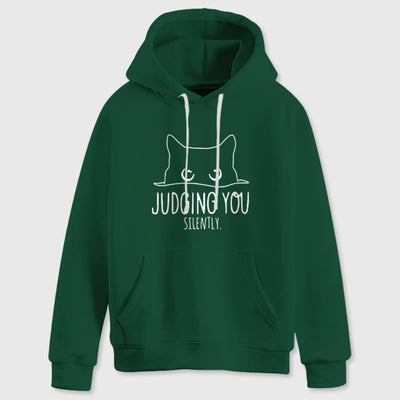 Olivenorma JUDGING YOU SILENTLY Süßes Kätzchen, lockere Passform, Sweatshirts für Damen und Herren, Hoodies - image 17