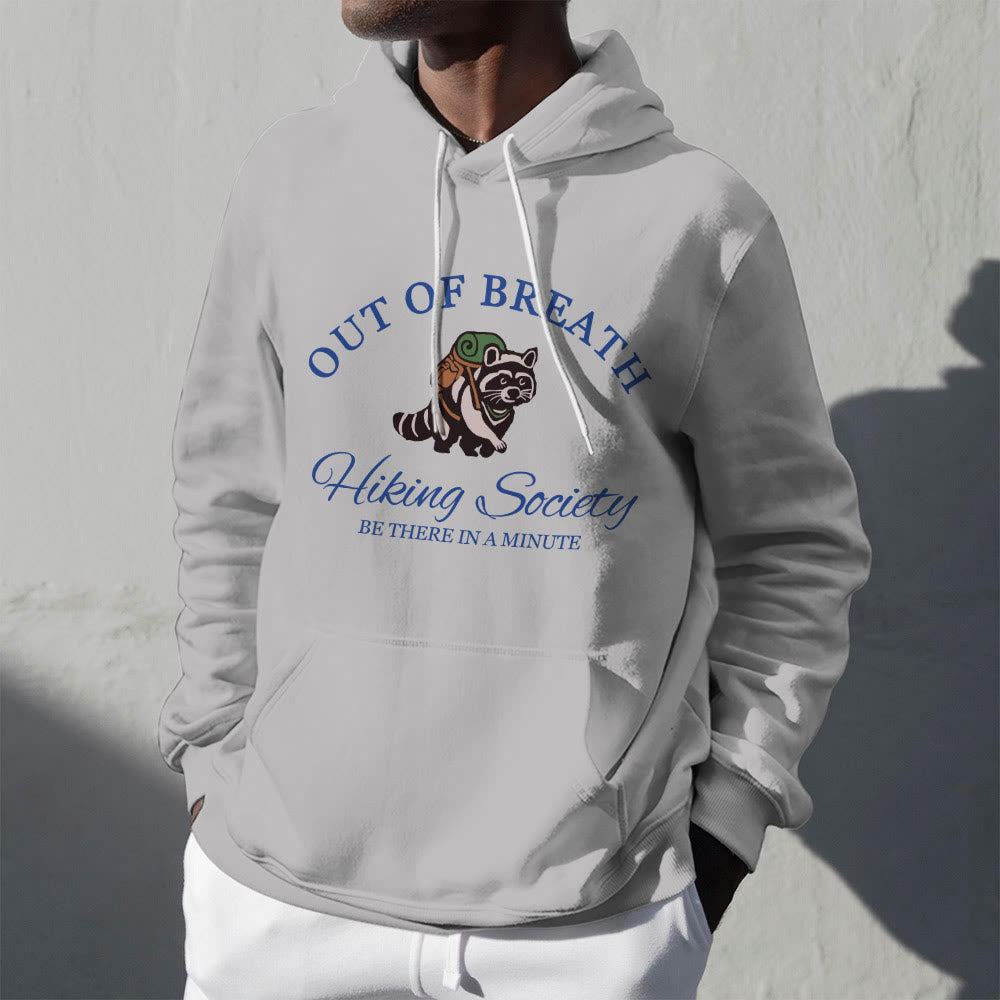 Olivenorma OUT OF BREATH Waschbär-Heilpullover, Unisex-Fleece-Oberteile, lockere Passform, Hoodies - image 2