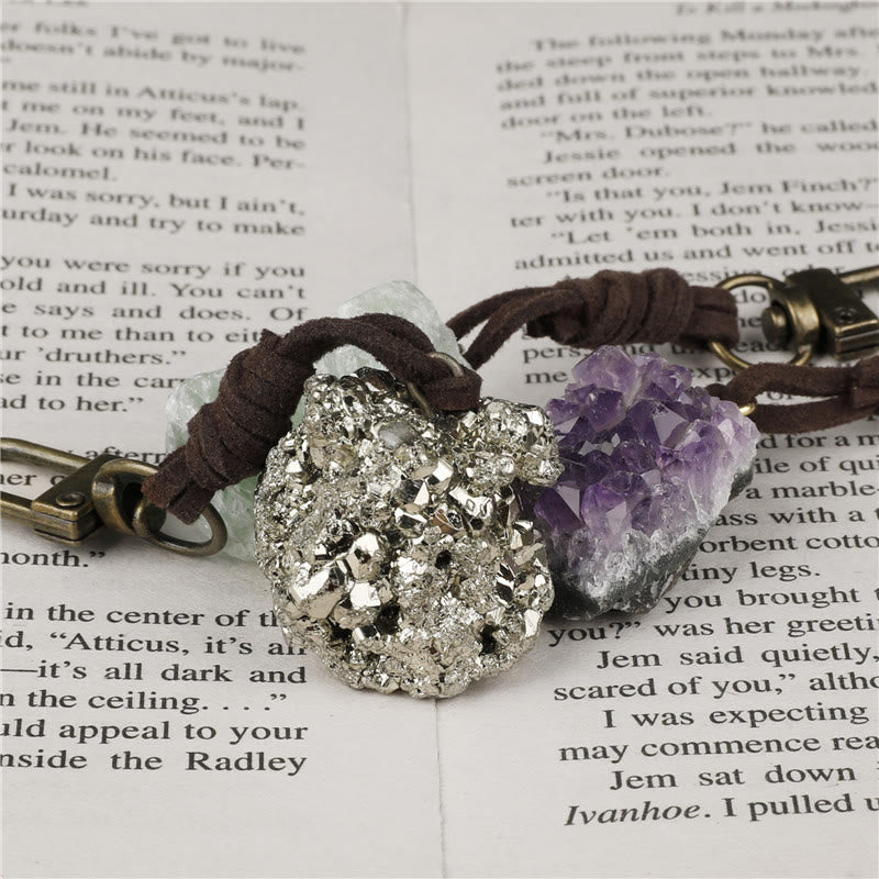 Olivenorma Natürlicher Rohkristall-Edelstein-Anhänger, Schlüsselanhänger - image 21