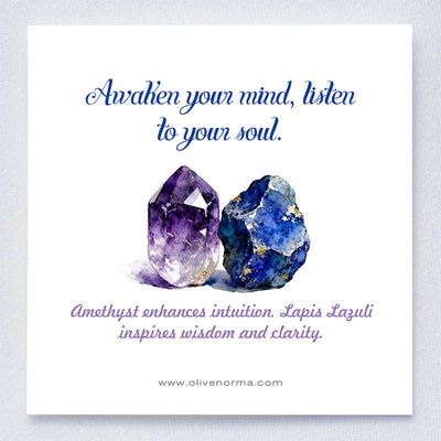 Olivenorma Celestial Gateway-Amethyst & Lapislazuli Kugel Orgon-Pyramide - image 1