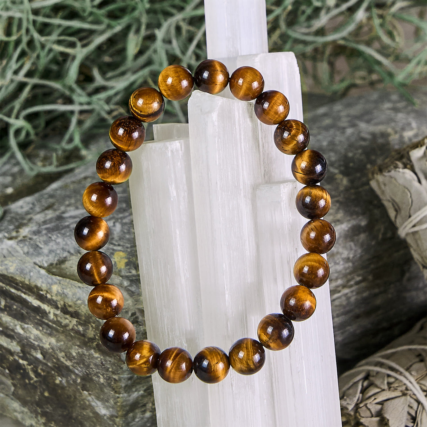 Olivenorma Fische – 19. Februar – 20. März – Sternzeichen-Armbandset mit Kristallen - image 3