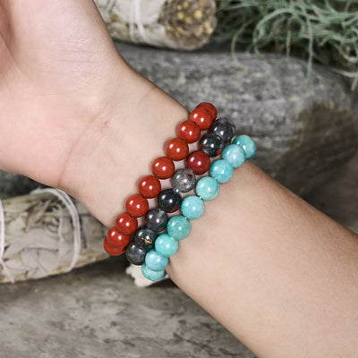 Olivenorma Stier – 20. April – 20. Mai – Sternzeichen-Armbandset mit Kristallen - image 1