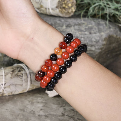 Olivenorma Leo – 23. Juli – 22. August – Sternzeichen-Armbandset mit Kristallen - image 1