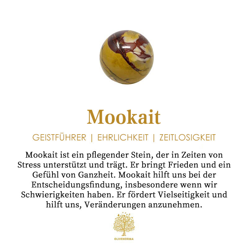 Olivenorma Fische – 19. Februar – 20. März – Sternzeichen-Armbandset mit Kristallen - image 5