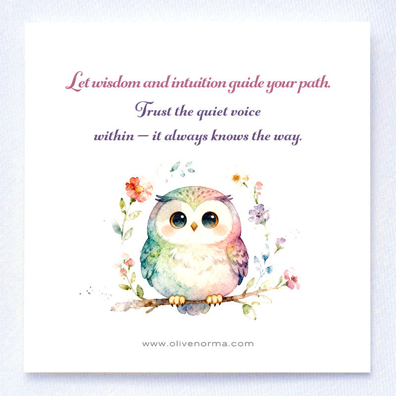 Olivenorma Kristall-Eulenfigur – Edelstein-Dekoration - image 1