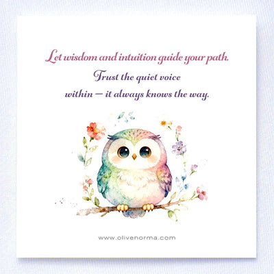 Olivenorma Kristall-Eulenfigur – Edelstein-Dekoration - image 1