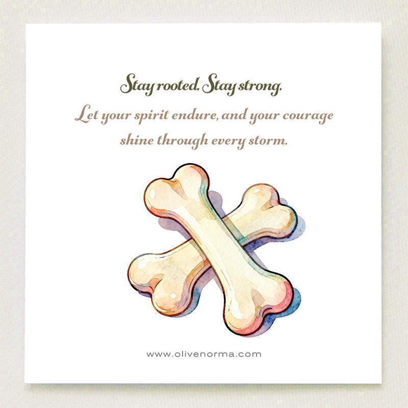 Olivenorma Schutzgeist Kristallknochen Totem Edelstein Dekoration - image 1