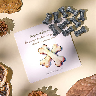 Olivenorma Schutzgeist Kristallknochen Totem Edelstein Dekoration - image 0