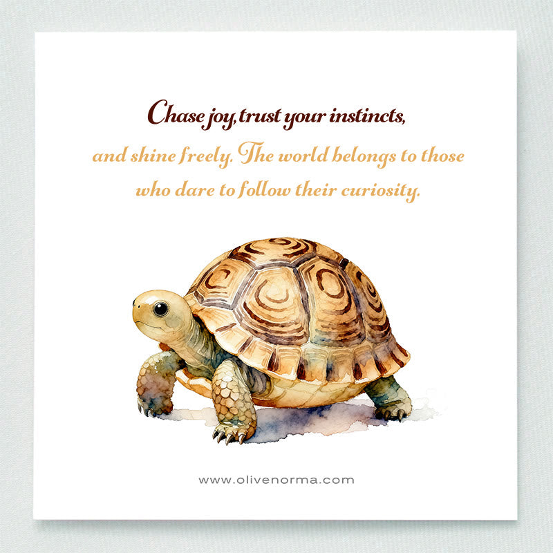 Olivenorma Ewige Reise Edelstein Schildkröte Edelstein Dekoration - image 1