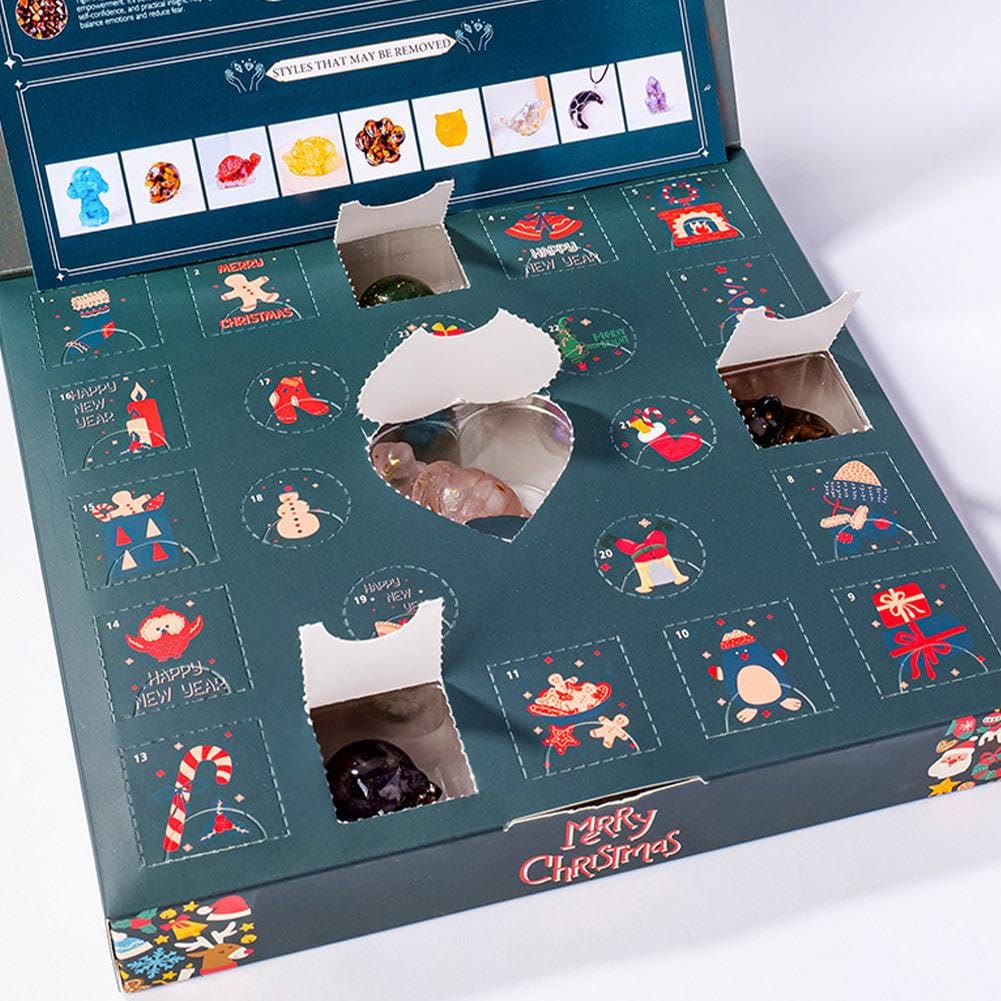 Olivenorma Grüne Harz-Überraschungsbox 2025 Kristall-Adventskalender - image 7