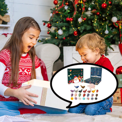 Olivenorma Grüne Harz-Überraschungsbox 2025 Kristall-Adventskalender - image 3