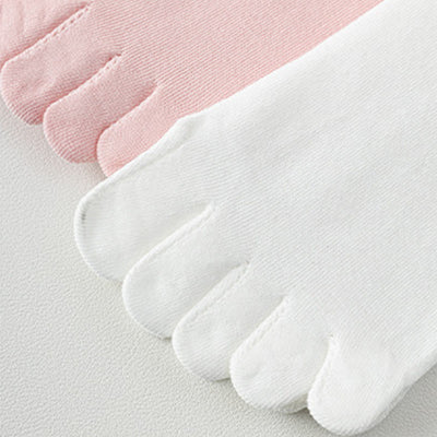 Olivenorma Atmungsaktive Fünf-Zehen-Yogasocken mit rutschfestem Silikon-Grip, mittelhoch geschnitten - image 17