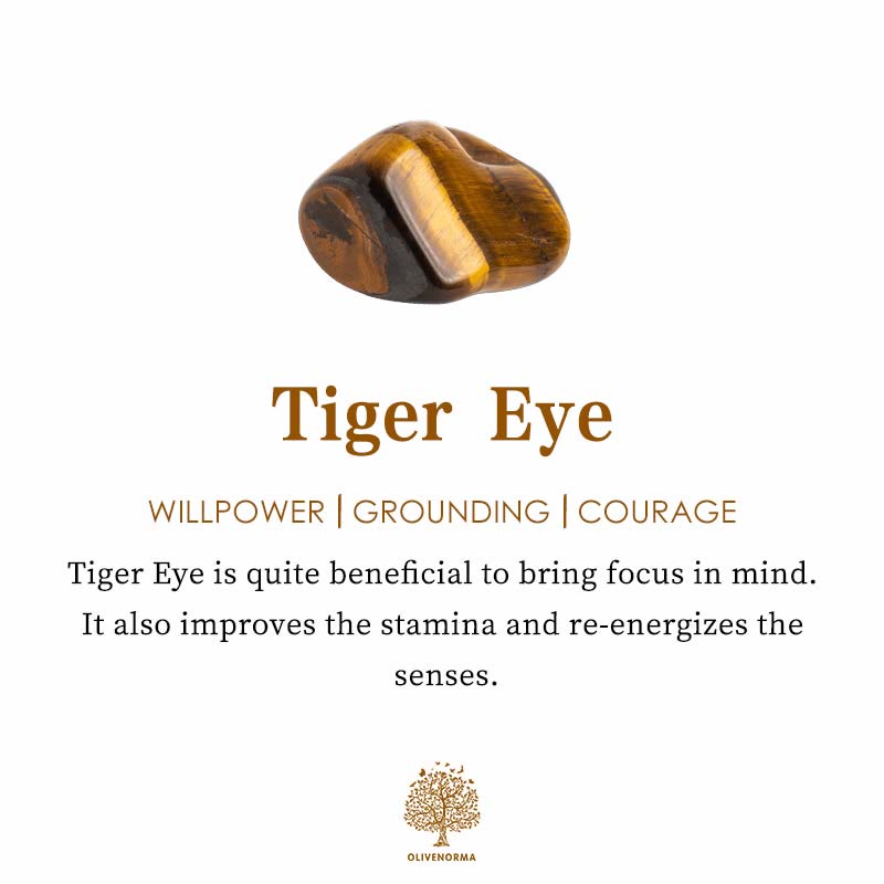 Olivenorma Tigerauge & Erdbeerquarz Schlüsselanhänger Kristall-Handyhalterung - image 6